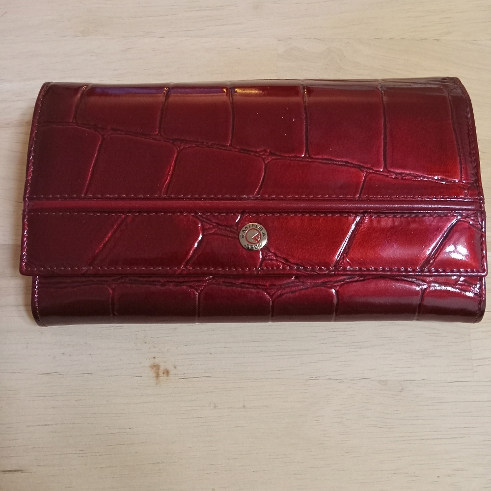 Wallet, patent leather